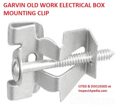 g-clip for electrical box|old work electrical box clip.